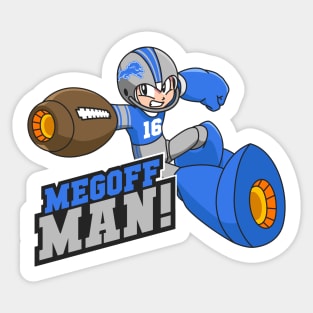 MeGoff Man Sticker